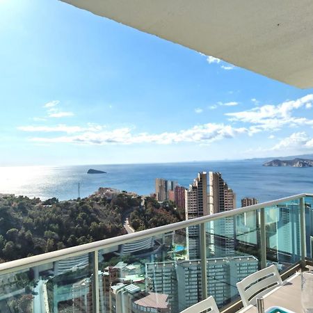 Ferienwohnung Skyline 31 Terraza Privada Con Vistas Al Mar Benidorm Exterior foto